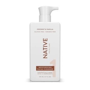 Native facial care moisturizer facial cleanser
